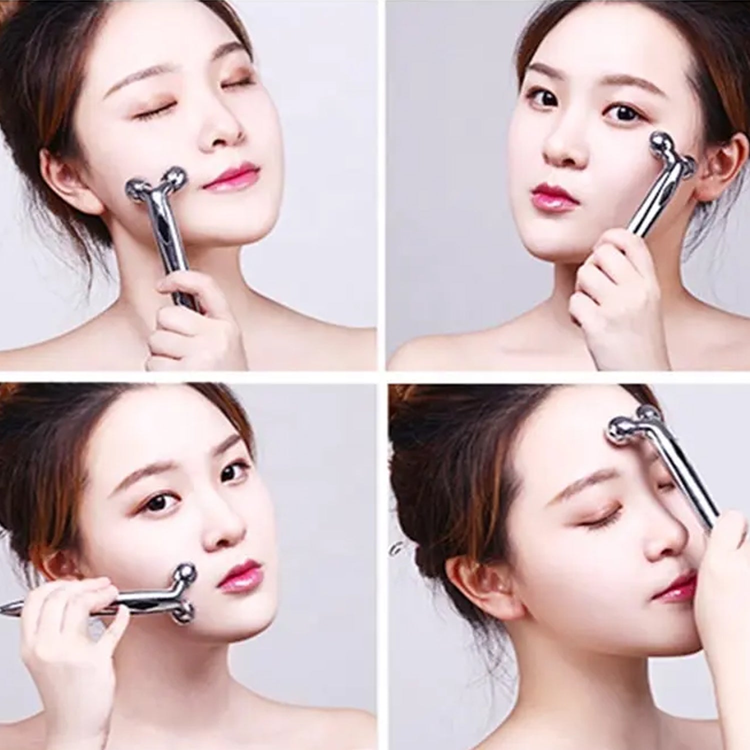8358 360 Degree Facial Roller, designed for face lifting and skin tightening, improves blood circulation and reduces puffiness. 8358 360 Degree Facial Roller, designed for face lifting and skin tightening, improves blood circulation and reduces puffiness.